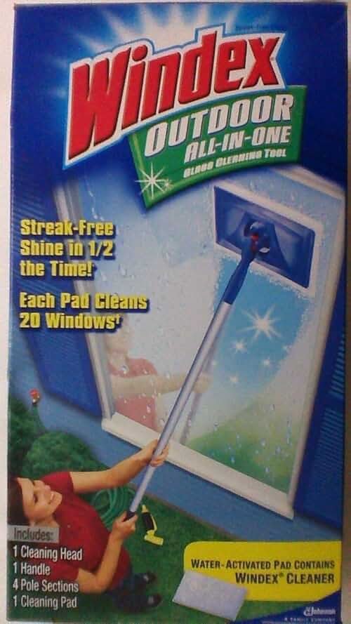 Windex Cleaner Window Outdoor All in One - Product Image