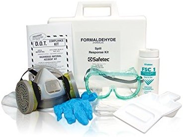 Safetec Formaldehyde Spill Response Kit (Hard case) (1 kit/case) - Product Image