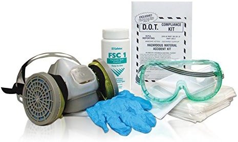 Safetec Formaldehyde Spill Response Kit (Poly Bag) (1 kit/case) - Product Image