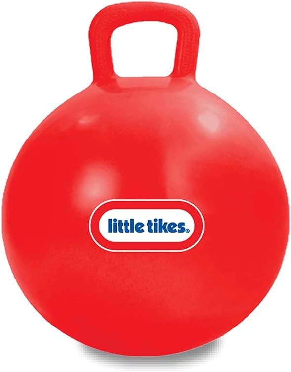 Little Tikes 18" Red Inflatable Hopper Ball for Kids Ages 4-8 - Product Image