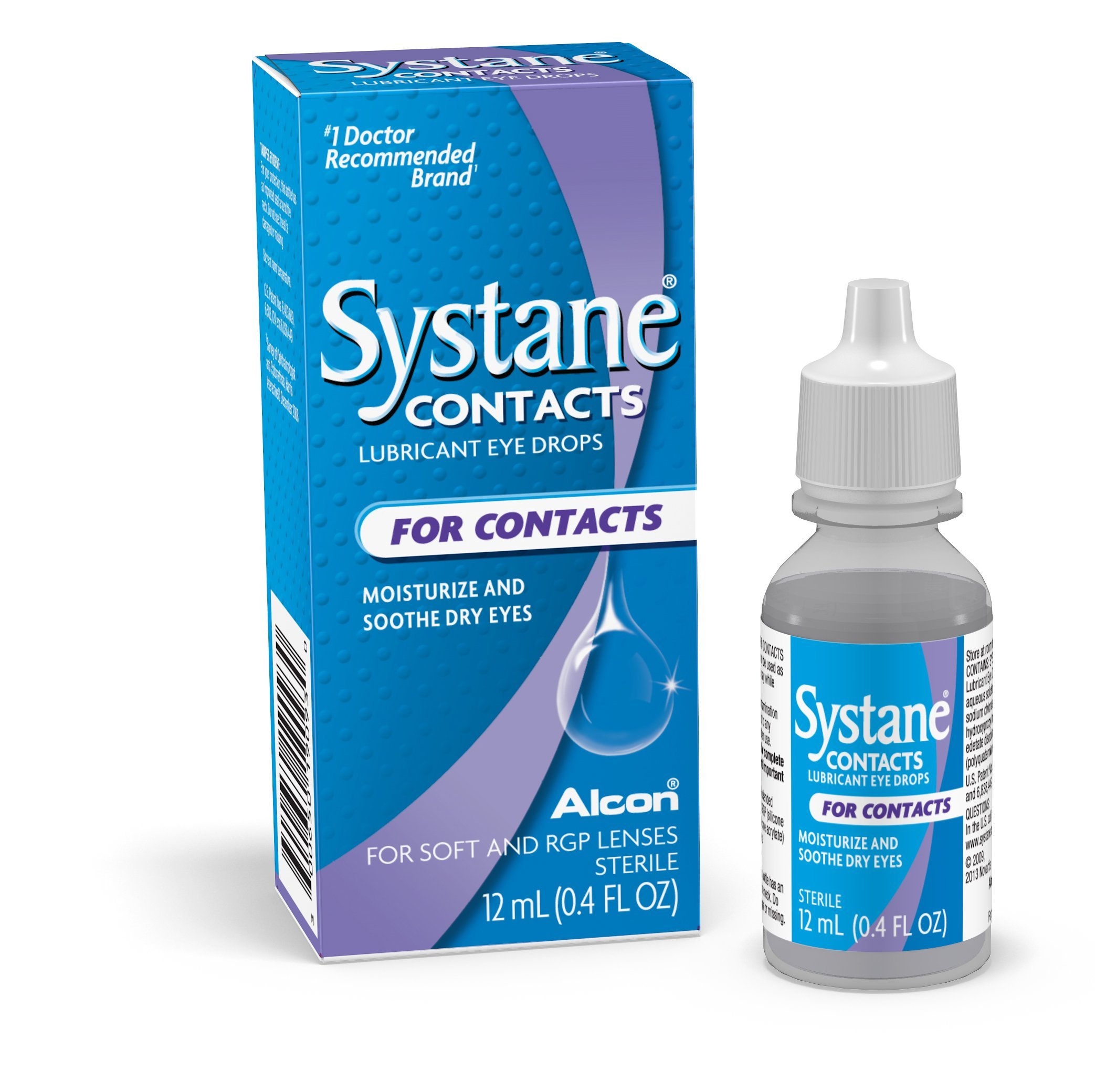 Systane Contacts Soothing Drops-0.405 oz, 12mL - Product Image