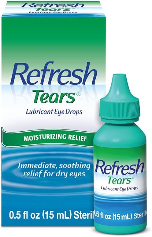 REFRESH TEARS Lubricant Eye Drops Artificial Tears, 0.5 fl oz (15 mL), 1 Count - Product Image