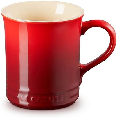 Le Creuset Stoneware Vancouver Mug, 14 oz., Cerise - Product Image