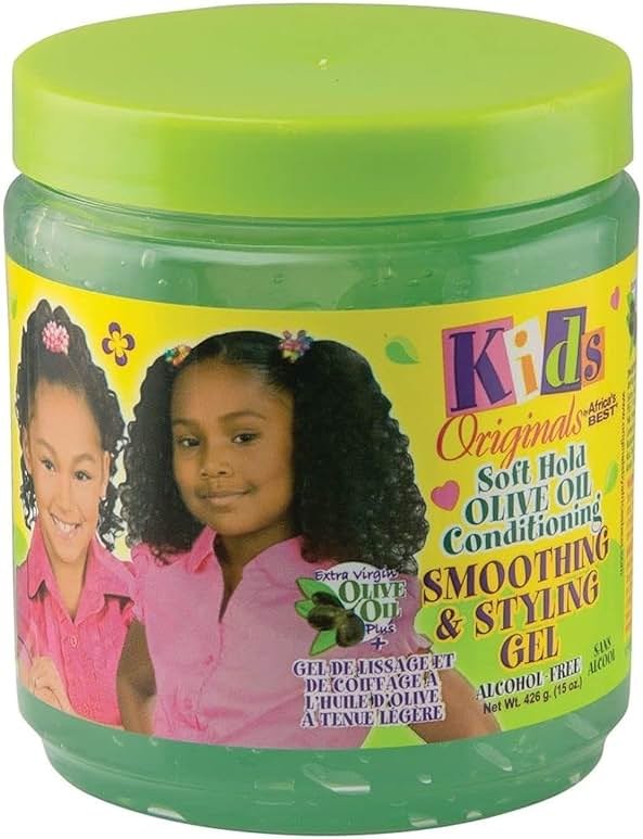Originals by Africa's Best Soft Hold Olive Oil Conditioning Smoothing & Styling Gel, 15oz Jar - Product Image