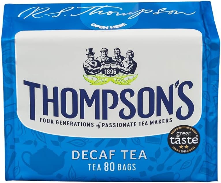 Thompson's Family Teas - Decaf(80 tea bags) - Product Image