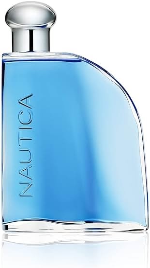 Nautica Blue Eau de Toilette 3.4 fl oz (Pack of 1), Notes of Basil, Jasmine, and Cedarwood, Men's Fragrance, Long Lasting, Everyday Fragrance, Travel Size - Product Image