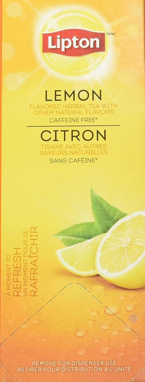 Lipton® Lemon Herbal Tea (Box of 28) - Product Image