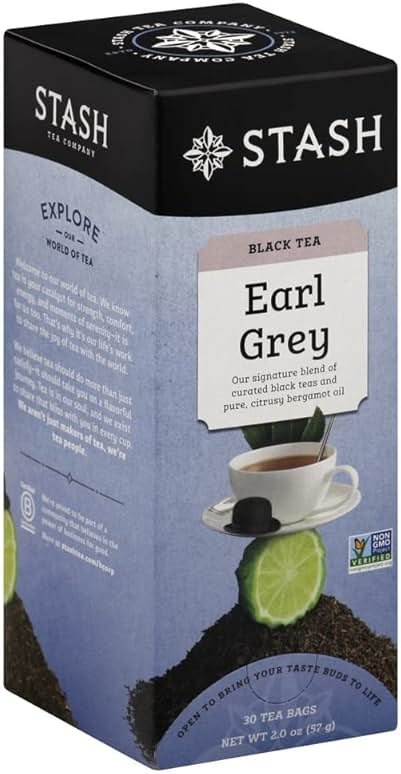 Stash Earl Grey Black Tea (Box of 30) - Product Image