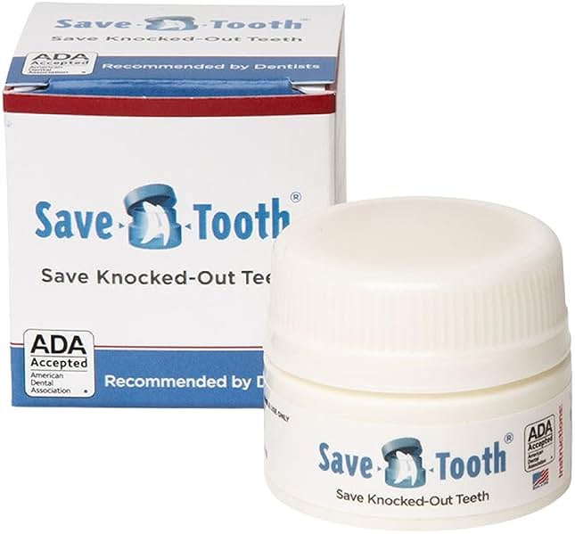 Save-A-Tooth Preservation Kit - Prevent Permanent Tooth Loss, Save Knocked Out Teeth for up to 24 Hours - Tooth Saver Made in the USA by SmartPractice - Keep in your Kit Bag for a Tooth Emergency - Product Image