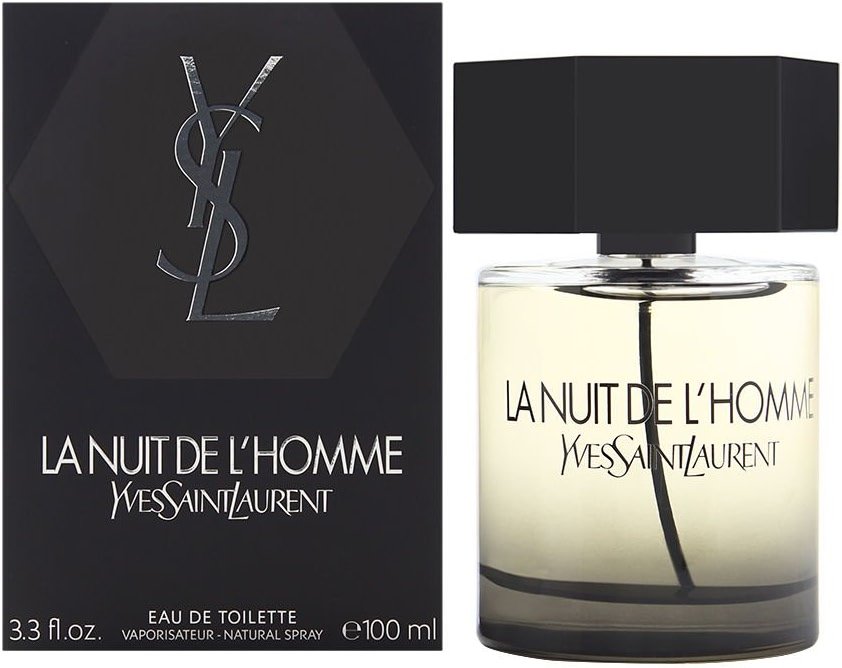 Yves Saint Laurent La Nuit De L'Homme by Yves Saint Laurent for Men - 3.3 oz EDT Spray - Product Image