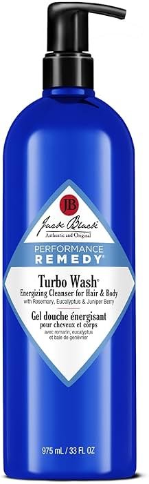 Jack Black Body & Hair Cleanser – Mens Body Wash, Mens Shampoo, Skin Care, Hair Care, Body Wash Men, Sulfate–Free - Product Image
