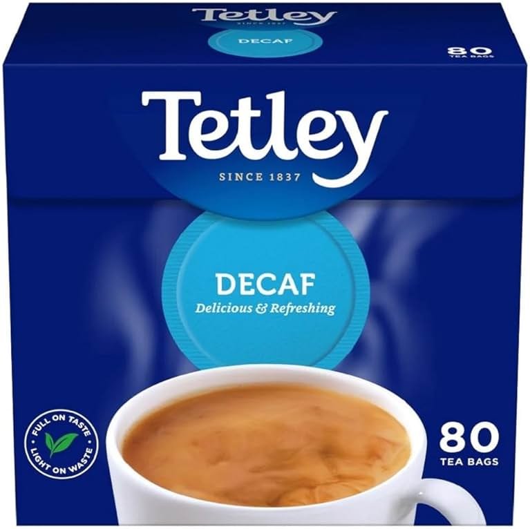 Tetley Decaf Tea Bags 80ct - Product Image