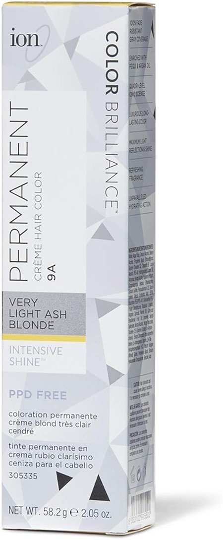 Ion 9A Very Light Ash Blonde Permanent Creme Hair Color 9A Very Light Ash Blonde - Product Image