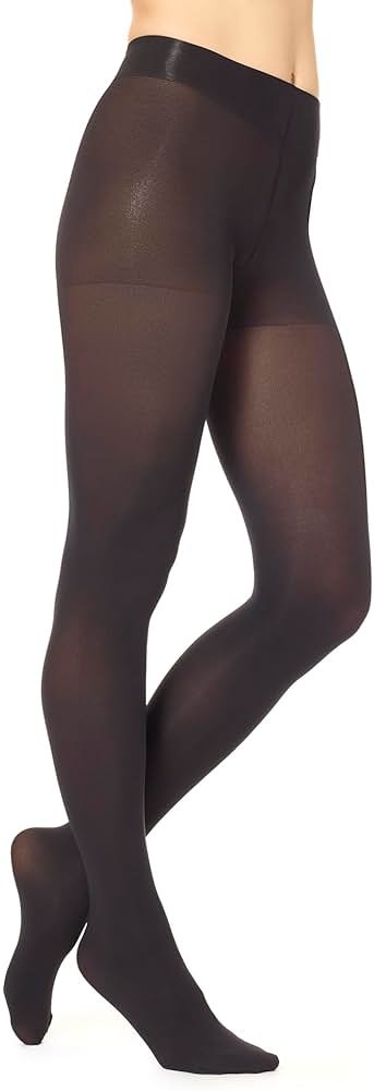 HUE Women's Super Opaque Tights With Control Top - Product Image