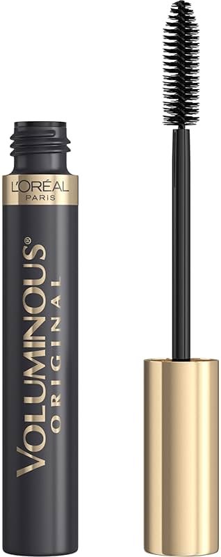 L’Oreal Paris Original Voluminous Mascara, Building Mascara Volume and Length Formula, Washable, Blackest Black, 0.26 Fl Oz., 1 Count - Product Image
