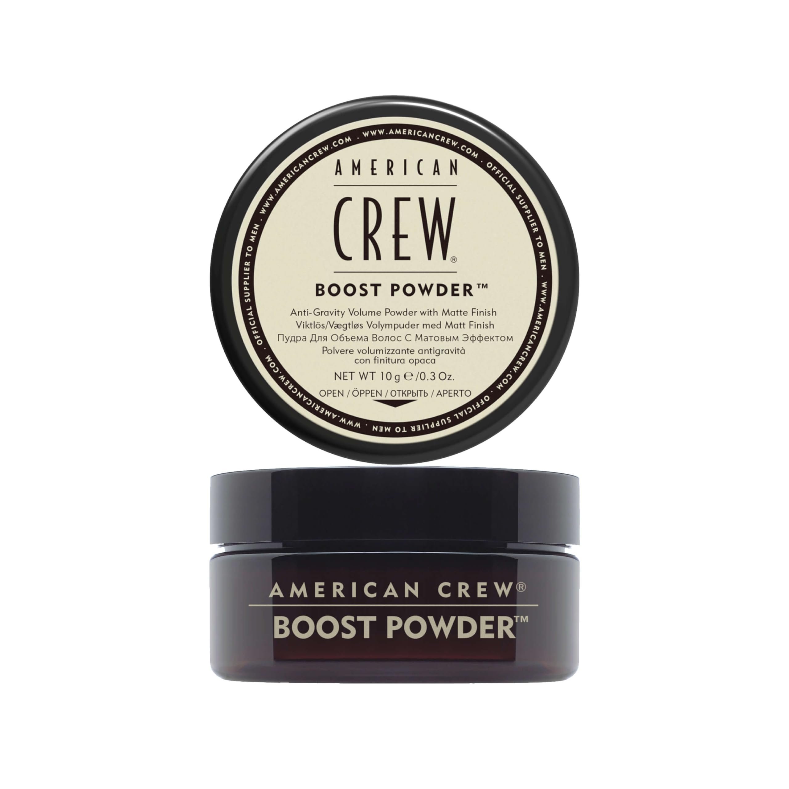 American Crew Men's Hair Boost Powder, Provides Lift & Volume, 0.3 Oz (Pack of 1) - Product Image