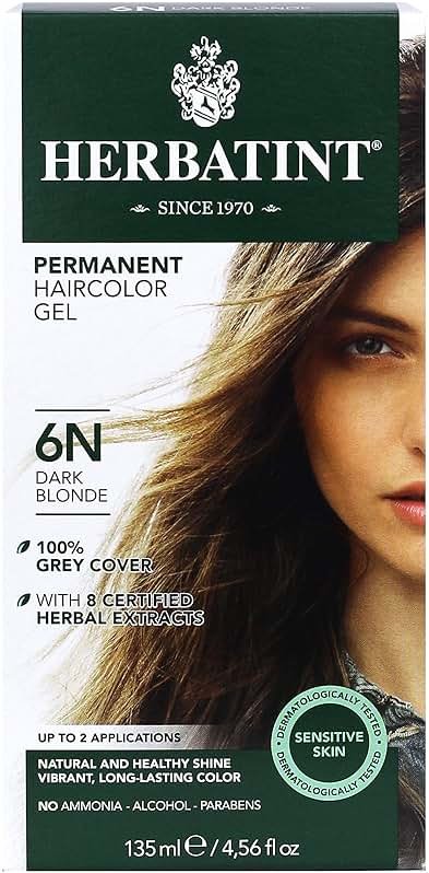 Herbatint, Hair Color Dark Blond 6N, 4.56 Ounce - Product Image