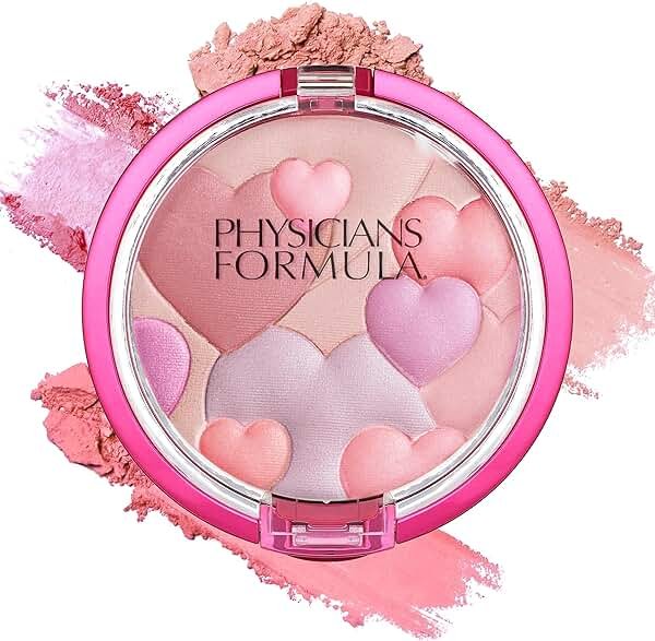 Physicians Formula Happy Booster Glow & Mood Boosting Blush, Silky Smooth Formula, Hypoallergenic, Blends Easily with Radiant Finish – Natural - Product Image