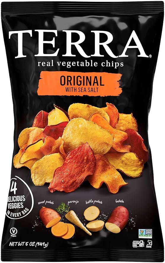 Terra Vegetable Chips, Original Vegetable Chips with Sea Salt, 5 oz - Product Image