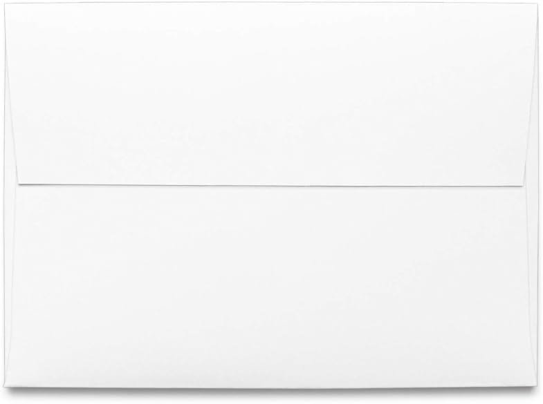 Envelope, A1 White 3 5/8" x 5 1/8" Square Flap - 100 Envelopes - Desktop Publishing Supplies™ Brand Envelopes - Product Image