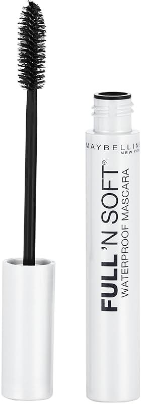 Maybelline Full 'N Soft Waterproof Mascara, Very Black, 1 Count - Product Image