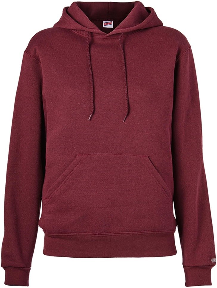Soffe mens Classic Midweight Fleece Hoodie Sweatshirt - Product Image