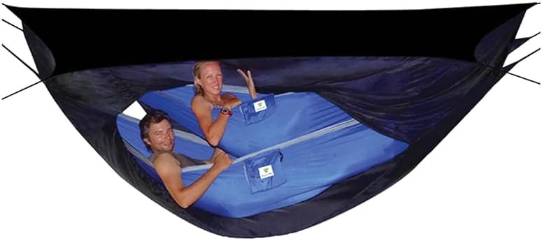 Hammock Bliss Sky Tent 2 - A Revolutionary 2 Person Hammock Tent - Waterproof Hanging Tent Provides Spacious and Cozy Shelter For 2 Camping Hammocks - Embrace Hammock Camping Comfort - Product Image