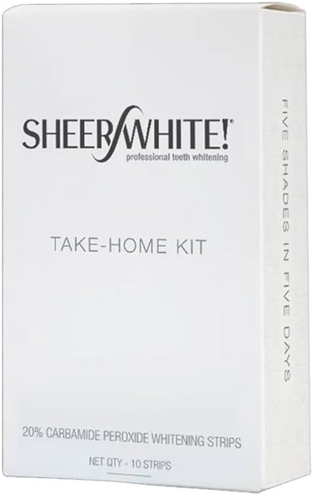 Sheer White Teeth Whitening Strips - Product Image