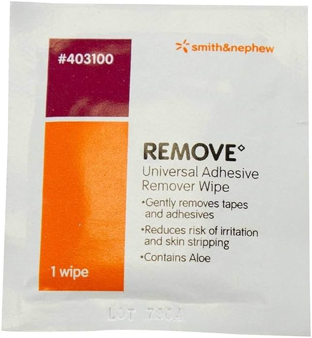 Smith and Nephew Remove Adhesive Remover Wipes 403100, 50-count - Product Image