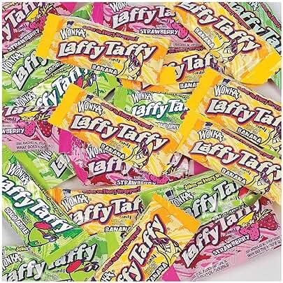 Laffy Taffy Candy Assortment (1 pound) 48 Soft and Chewy Candy Pieces - Product Image
