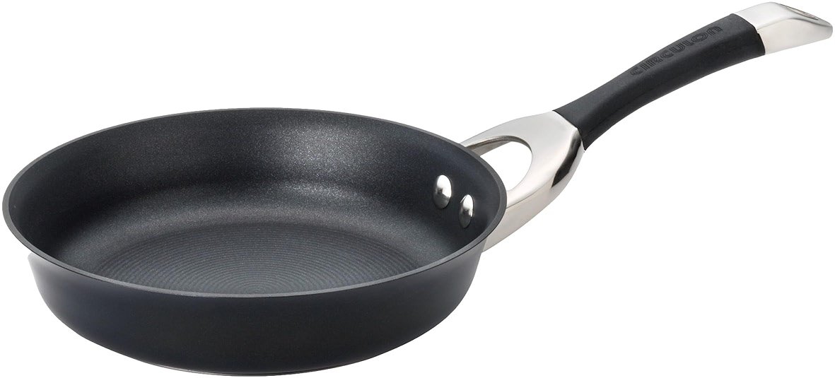 Circulon Symmetry Hard Anodized Nonstick Induction Frying Pan, 8.5-Inch Fry Pan, Black - Product Image