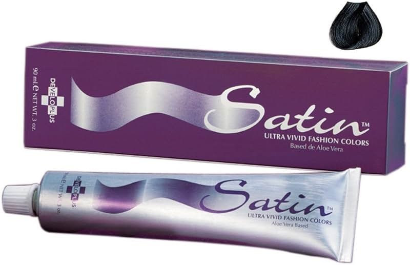 Satin Hair Color Natural Series, Black 1N, 3.0 Ounce - Product Image