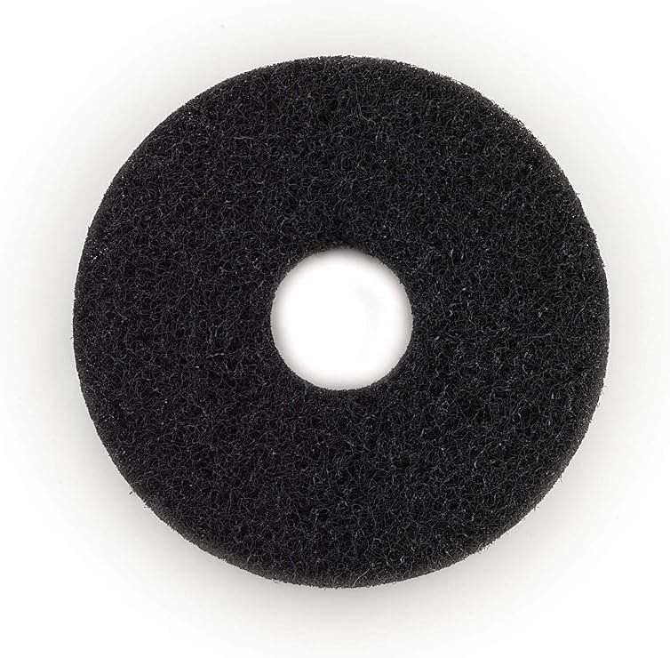 Oreck Commercial 437071 Strip Orbiter Pad, 12 in. Diameter, Most Aggressive Scrub Pad, Use with ORB550MC Oreck Commercial Orbiter Hard Floor Cleaner Machine - Product Image