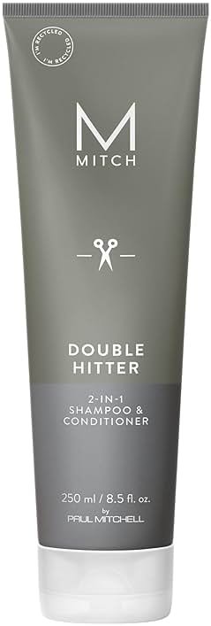 MITCH by Paul Mitchell Double Hitter 2-in-1 Shampoo & Conditioner for Men, For All Hair Types - Product Image