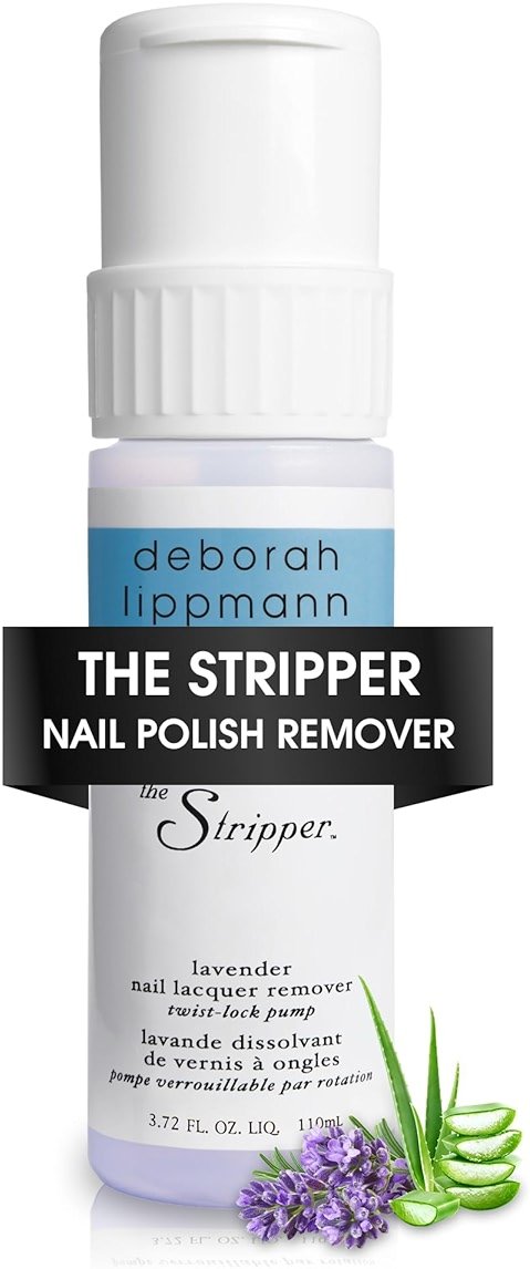 Deborah Lippmann The Stripper | Nail Polish Remover, Fast-Acting | Hydrating Aloe Vera to Prevent Dryness & No Chalky Residue | Lavender Scent - Product Image