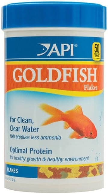 API GOLDFISH FLAKES Fish Food 5.7-Ounce Container - Product Image