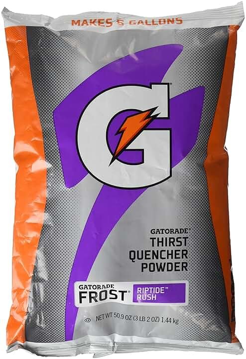 Gatorade Thirst Quencher Powder Purple Frost Riptide Rush, 50.9 oz - Product Image
