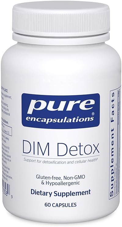 Pure Encapsulations DIM Detox | Supplement Support for Detoxification and Cellular Health* | 60 Capsules - Product Image