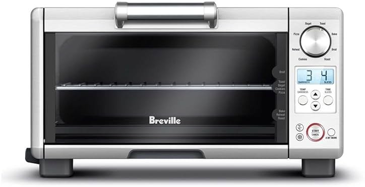 Breville BOV450XL Mini Smart Countertop Oven and Toaster Oven, Small, Brushed Stainless Steel - Product Image
