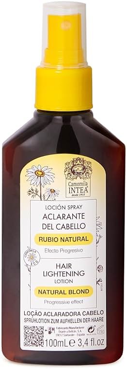 Camomila Intea Blonde Spray – Chamomile Hair Lightener with Gentle Color – No Ammonia or Parabens – 3.4oz - Product Image