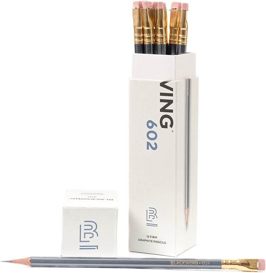 Blackwing Palomino 602-12 Count Pencils with Heritage, Gray - Product Image