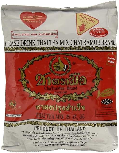 Number-One ChaTraMue Original Thai Iced Tea Mix 400g Bag, Pack of 1 - Product Image