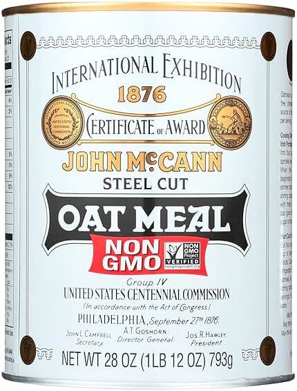 Mccann's Steel Cut Oatmeal, 28-Ounce Tin (Pack of 2) - Product Image