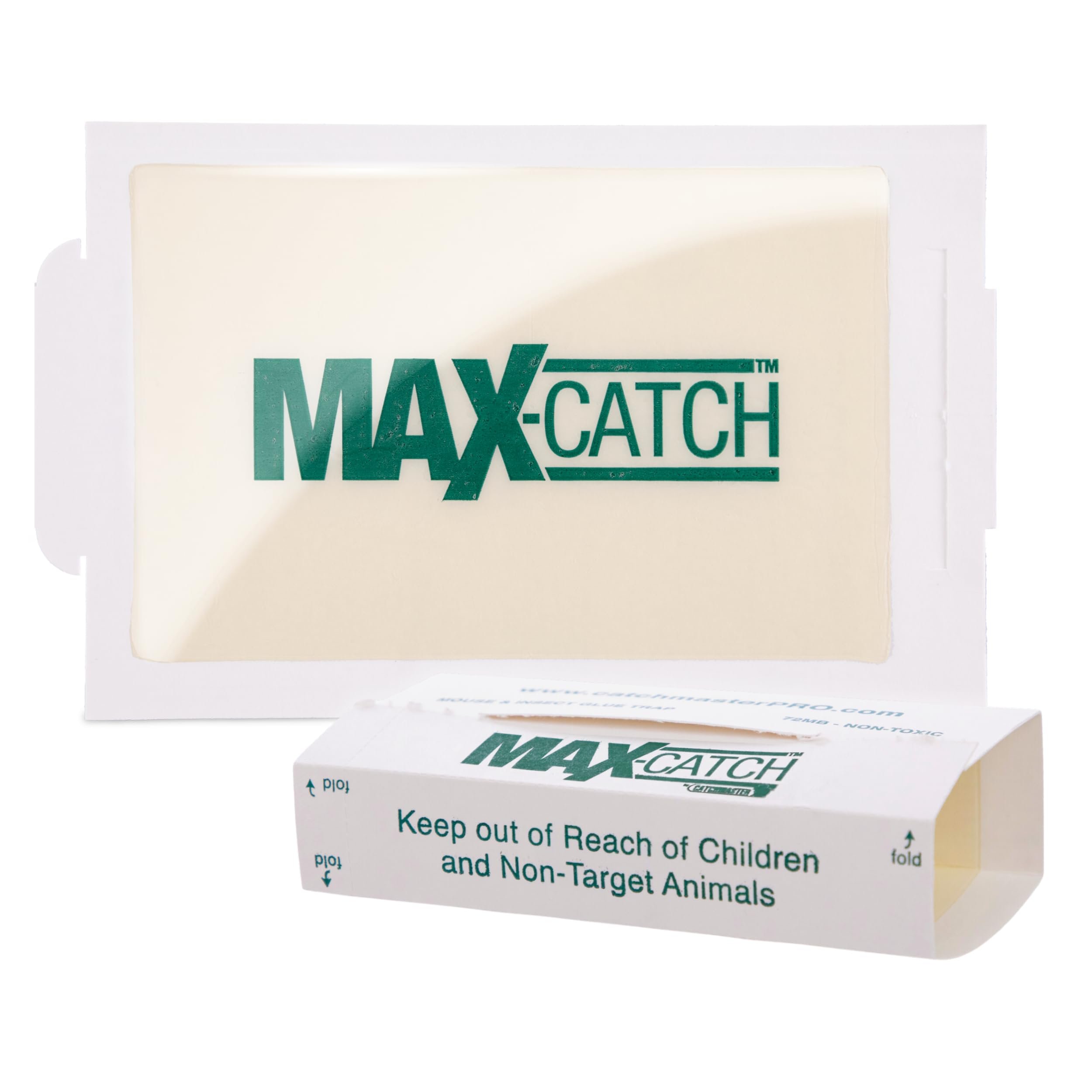 Catchmaster Max-Catch Mouse & Insect Glue Trap 36pk, Mouse Traps Indoor for Home, Sticky Pest Control Adhesive Tray for Catching Bugs, Bulk Classic Glue Boards - Product Image