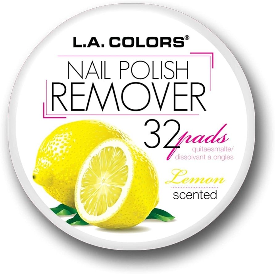 L.A. COLORS Nail Polish Remover, Lemon Scent CNR961 - Product Image