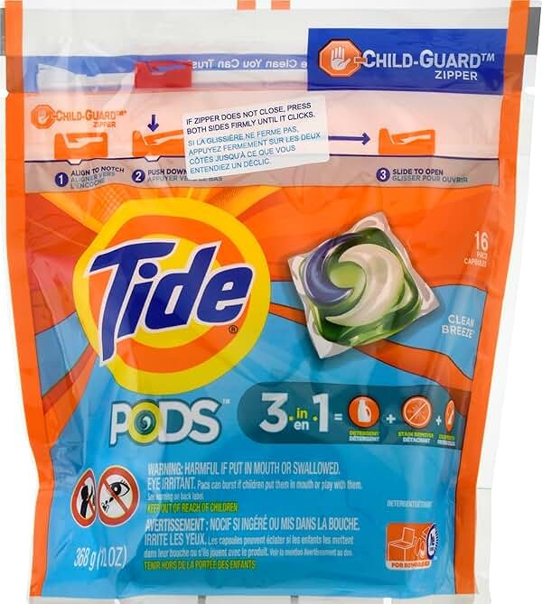 Tide Ocean Mist Scent Laundry Detergent Pod 14 oz. - Product Image
