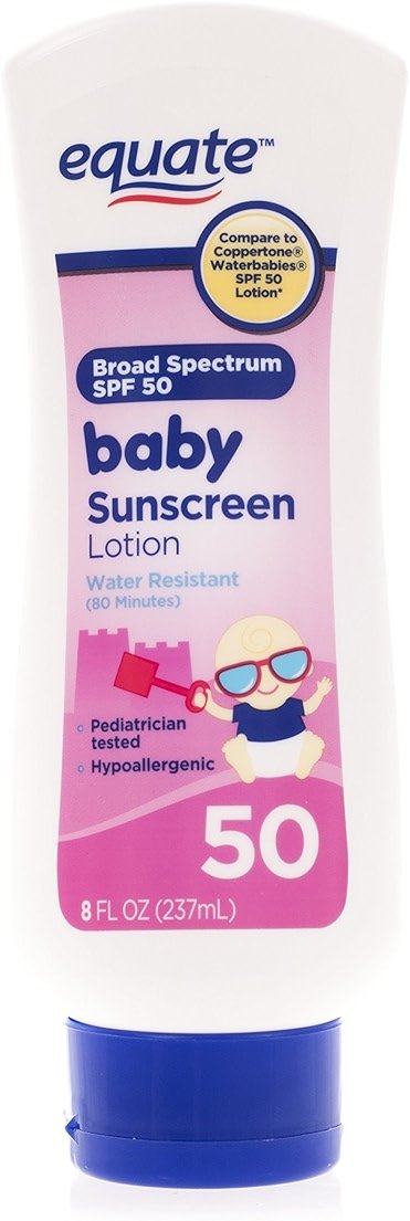 Equate Baby Sunscreen SPF 50 Compare to Coppertone Waterbabies by Equatw - Product Image