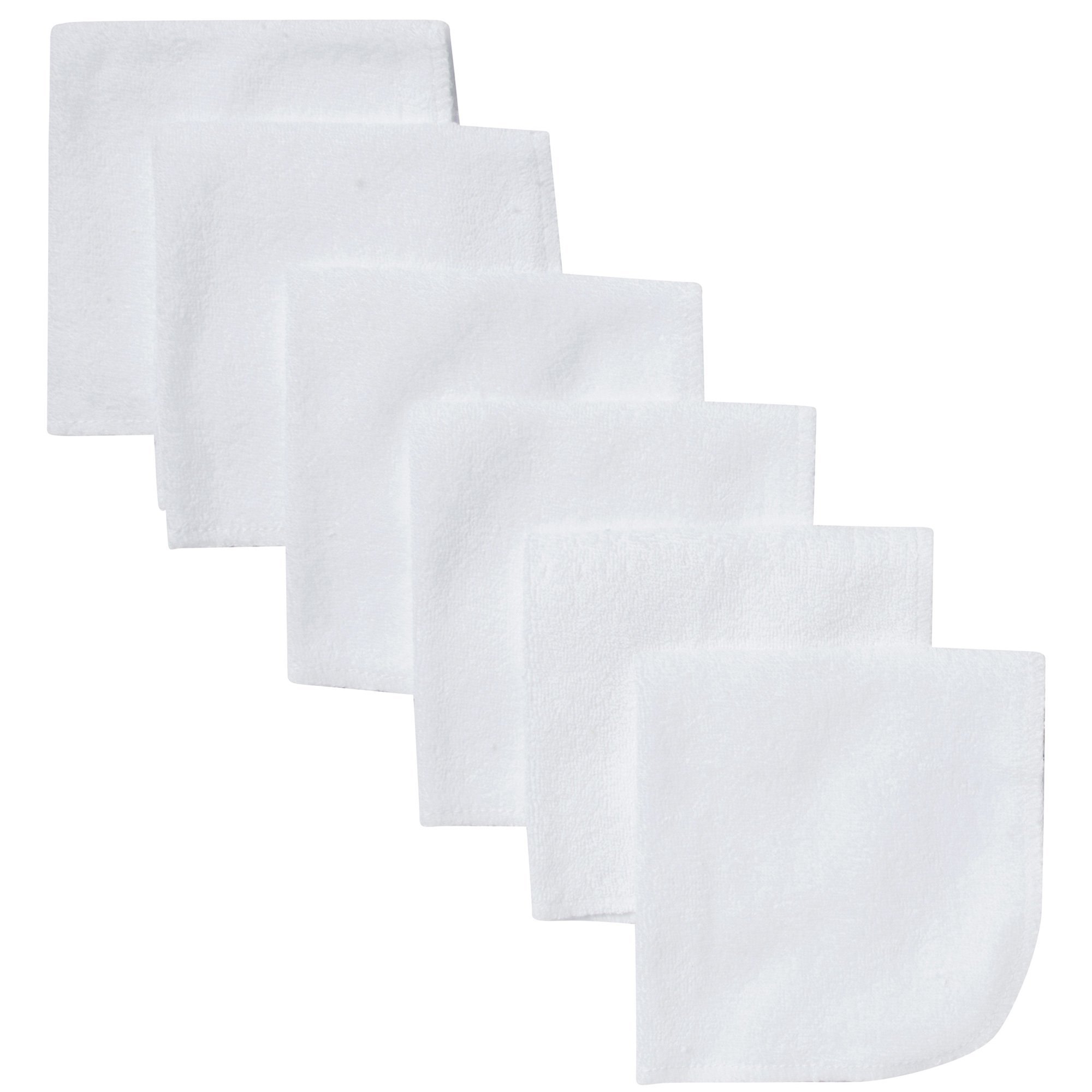 Gerber Washcloth, White, 6-Count - Product Image