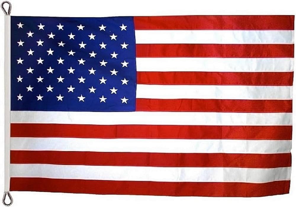Annin Flagmakers (2380) SolarGuard Nyl-Glo American Flag, Made in USA, 15 x 25 Feet, Nylon - Product Image