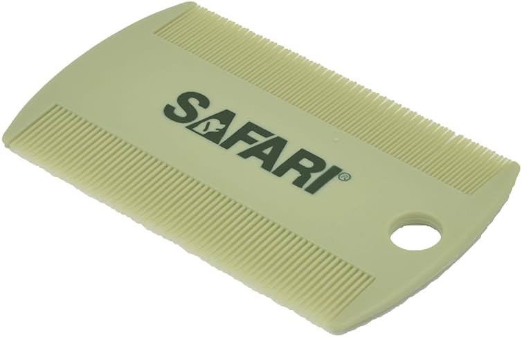 Coastal Pet Safari Double-Sided Grooming Comb - One Size Short Hair Dog Grooming Kit for Flea Prevention and Detection - Product Image